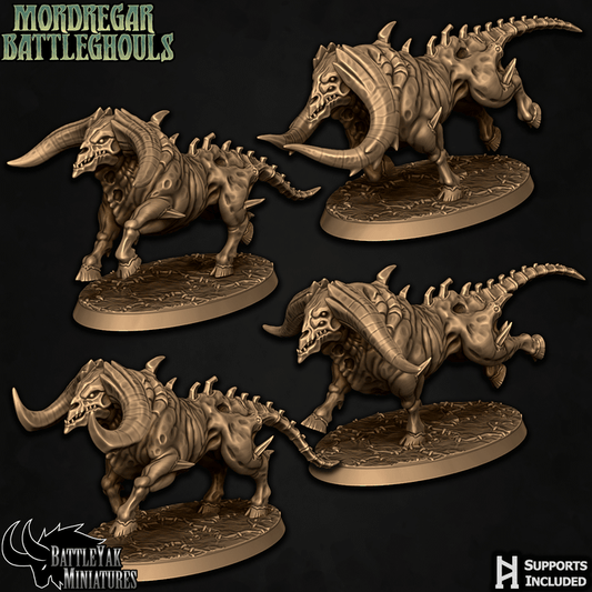 Wild Necroxen (4 Variants Available) - Battle Yak