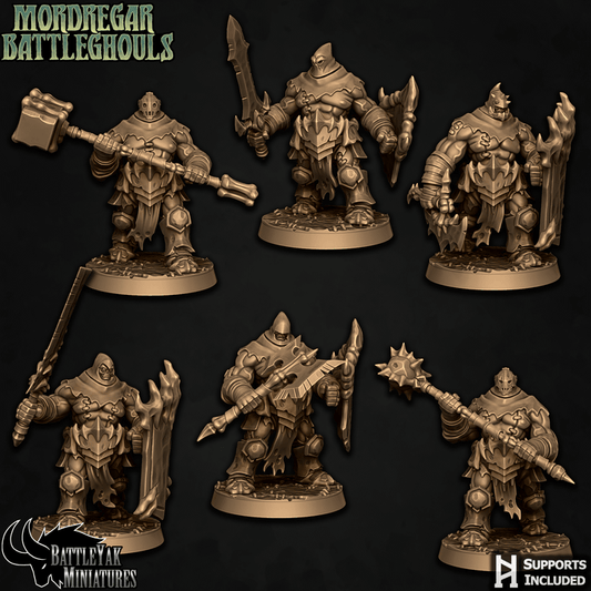 Mordregar Battleghouls, Hooded (6 Variants Available) - Battle Yak