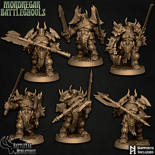 Mordregar Battleghouls, Elite (6 Variants Available) - Battle Yak