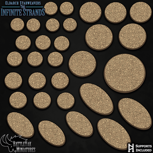 Infinite Wave Bases - Spiderweb Base Set (31 Variants Available) - Battle Yak