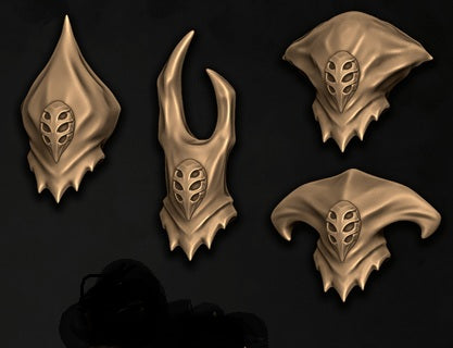 Weavenholme Artificer, Spiderfolk Inventor Heads, Customisation Pack (4 Variants Available) - Battle Yak