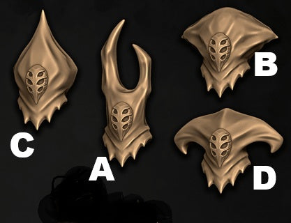Weavenholme Artificer, Spiderfolk Inventor Heads, Customisation Pack (4 Variants Available) - Battle Yak