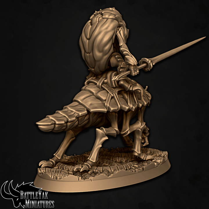 Broodsworn Zanzipede Riders, Insect Folk Giant Beetle Cavalry (4 Variants Available) - Battle Yak