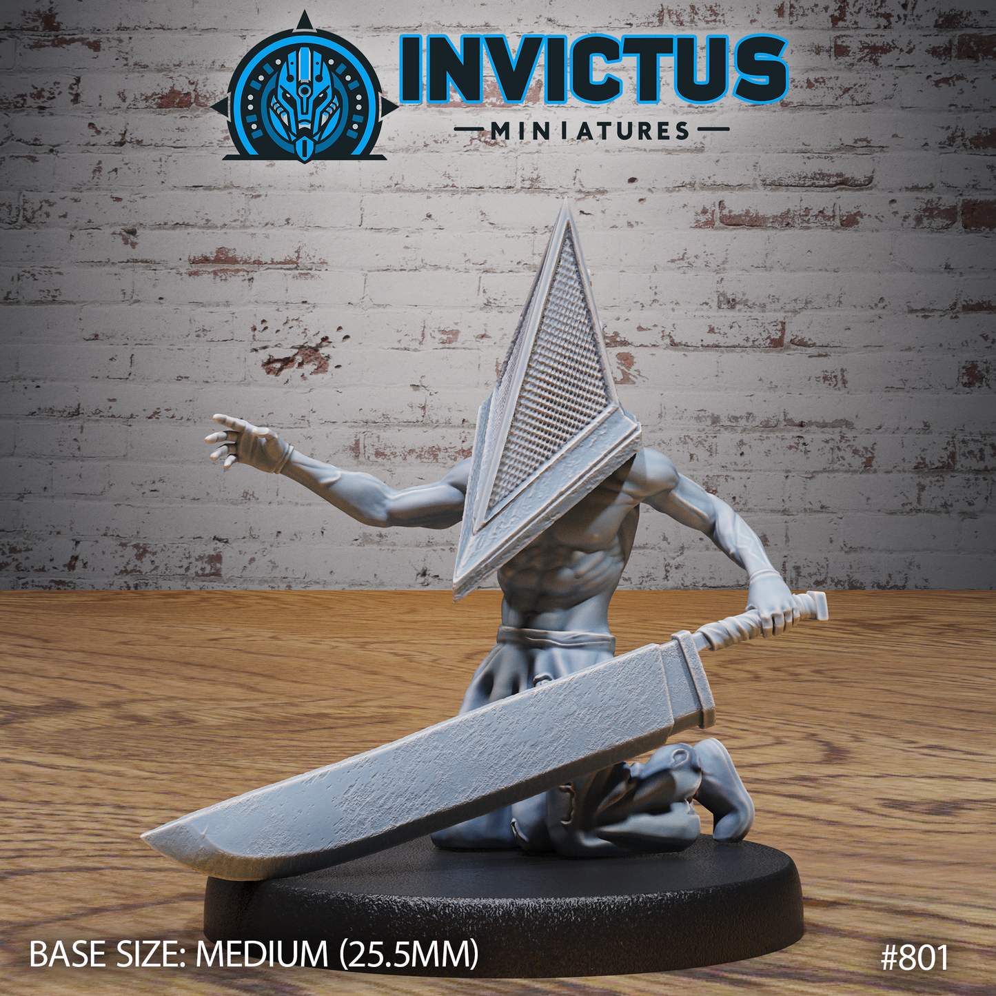 Crimson Executioner (3 Variants Available) - Invictus Miniatures