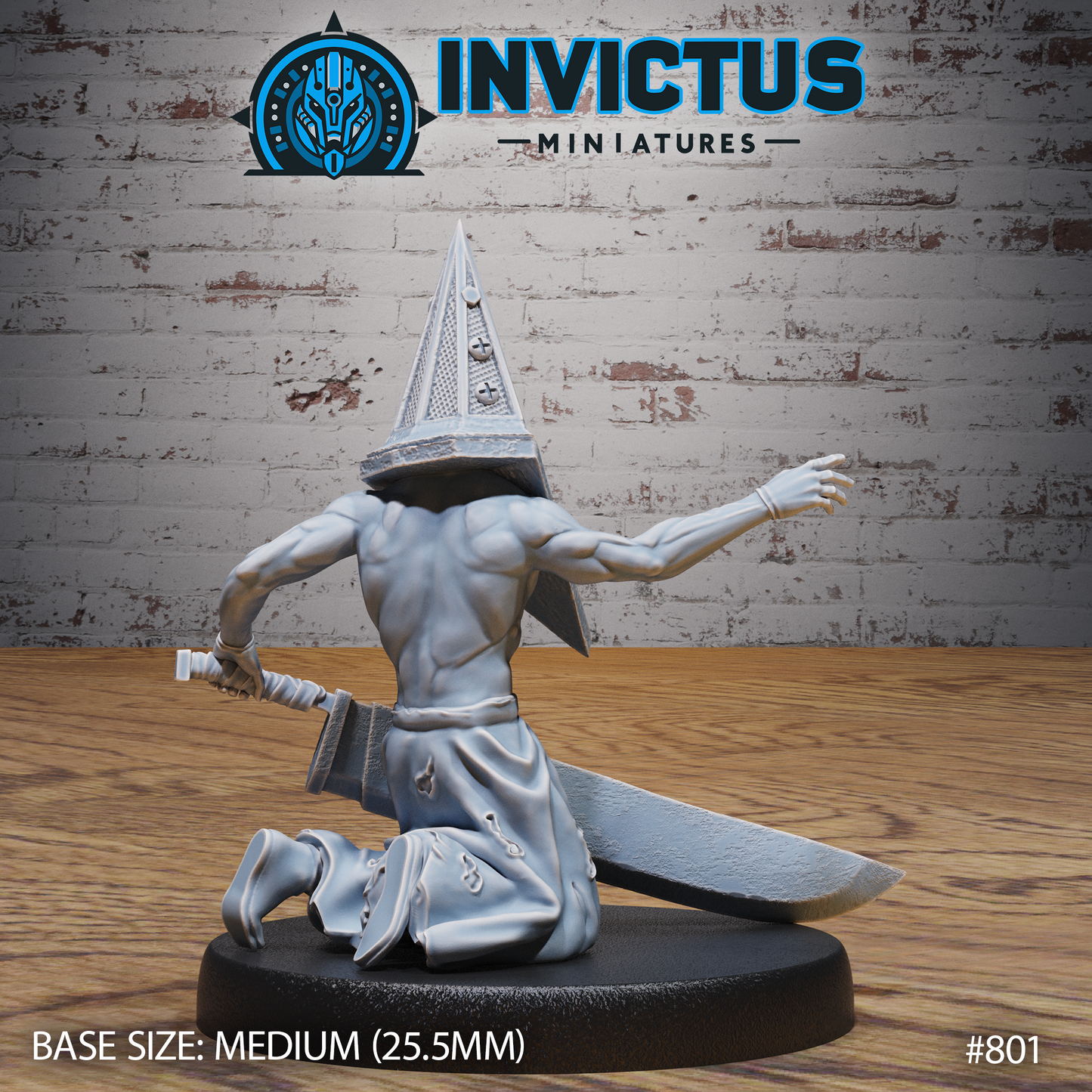 Crimson Executioner (3 Variants Available) - Invictus Miniatures