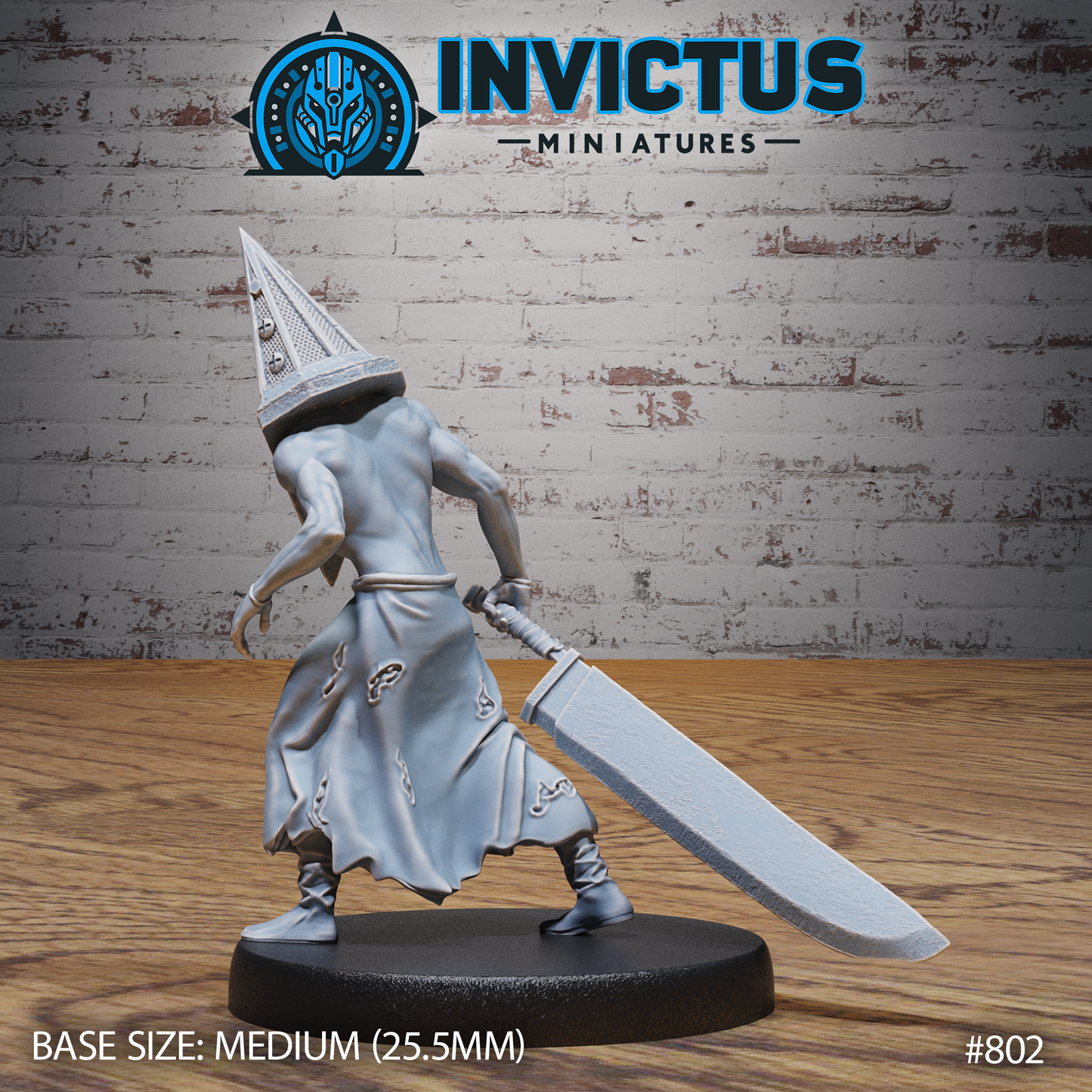 Crimson Executioner (3 Variants Available) - Invictus Miniatures