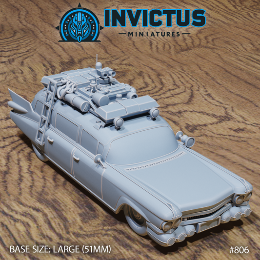 Wraith Hunter's Car - Invictus Miniatures