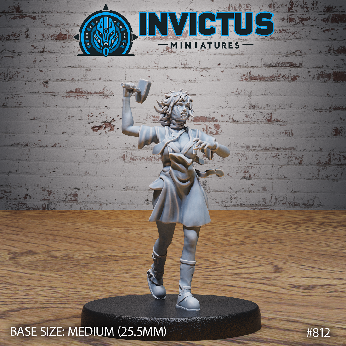 Chainsaw Girl (3 Variants Available) - Invictus Miniatures