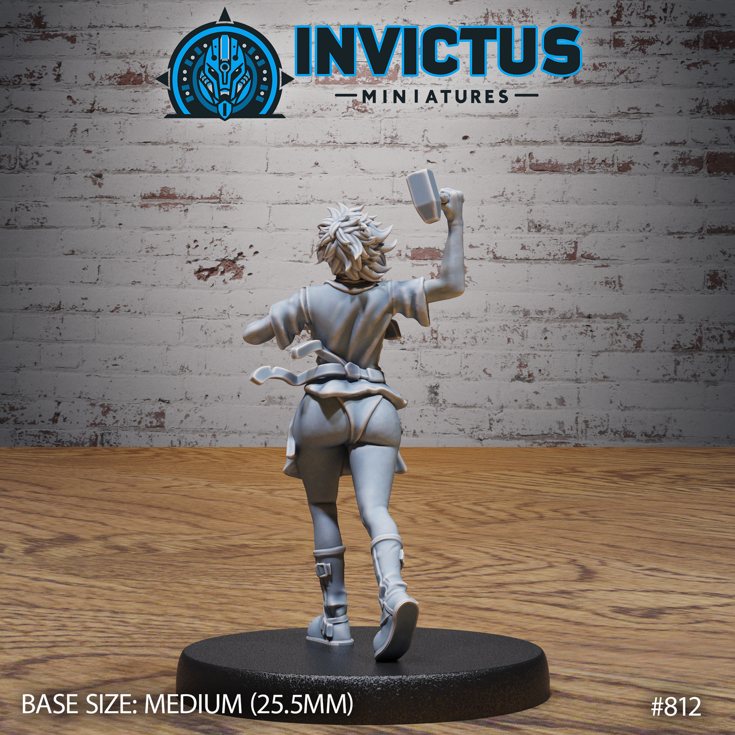 Chainsaw Girl (3 Variants Available) - Invictus Miniatures