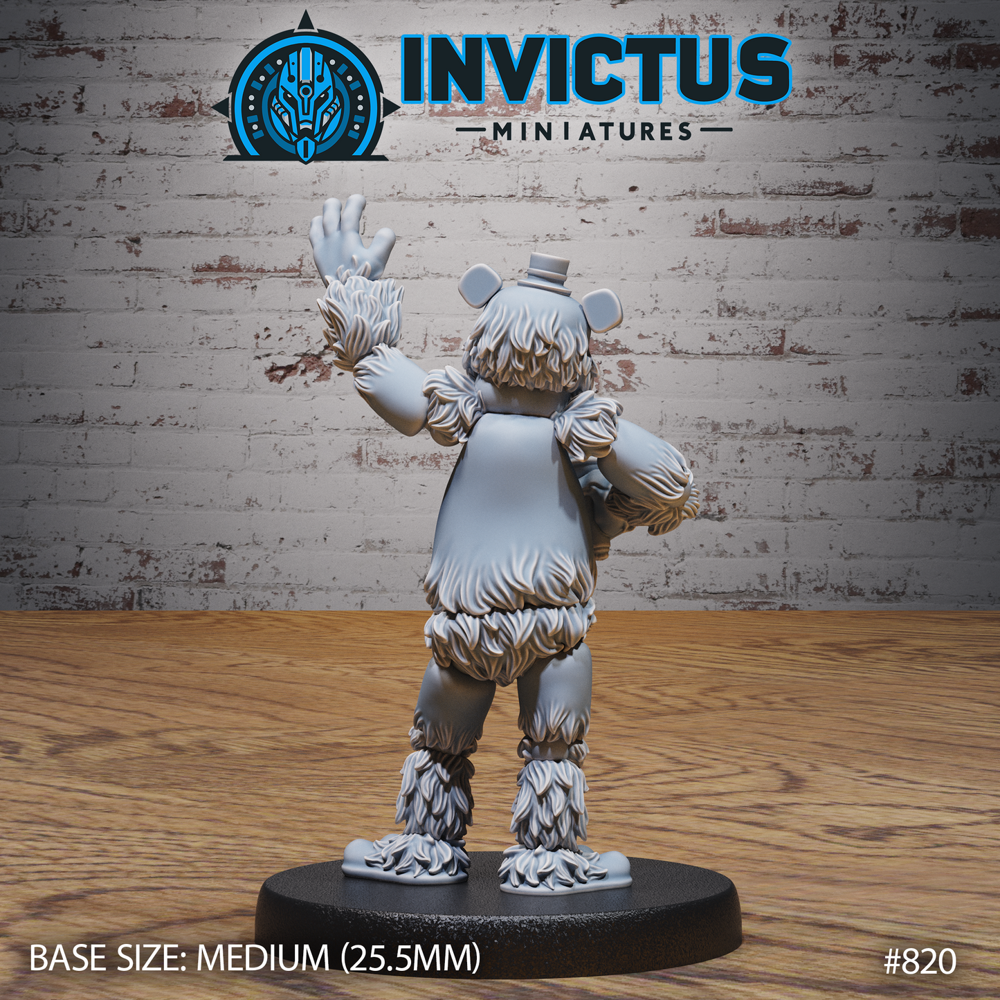 Scary Bear (3 Variants Available) - Invictus Miniatures