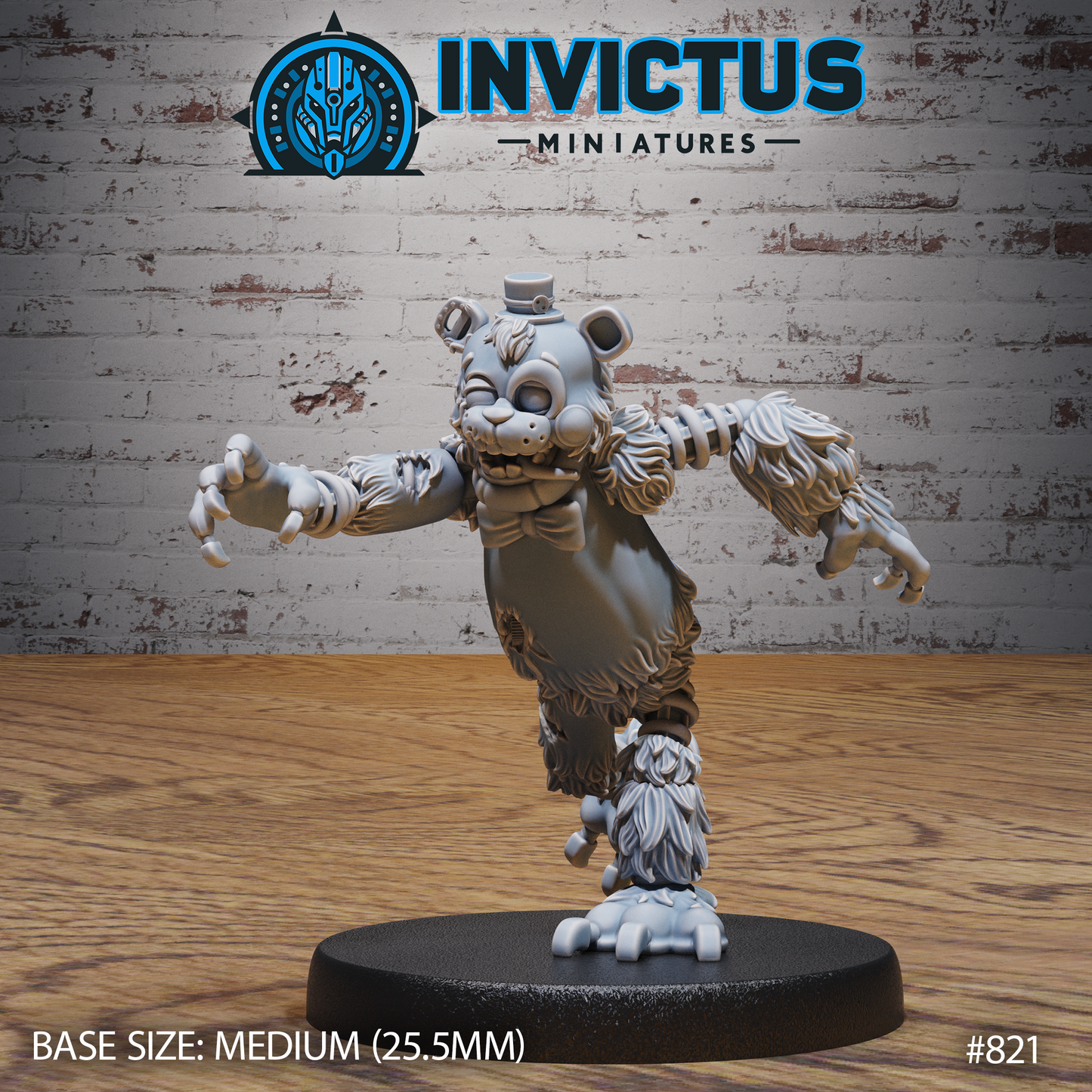 Scary Bear (3 Variants Available) - Invictus Miniatures