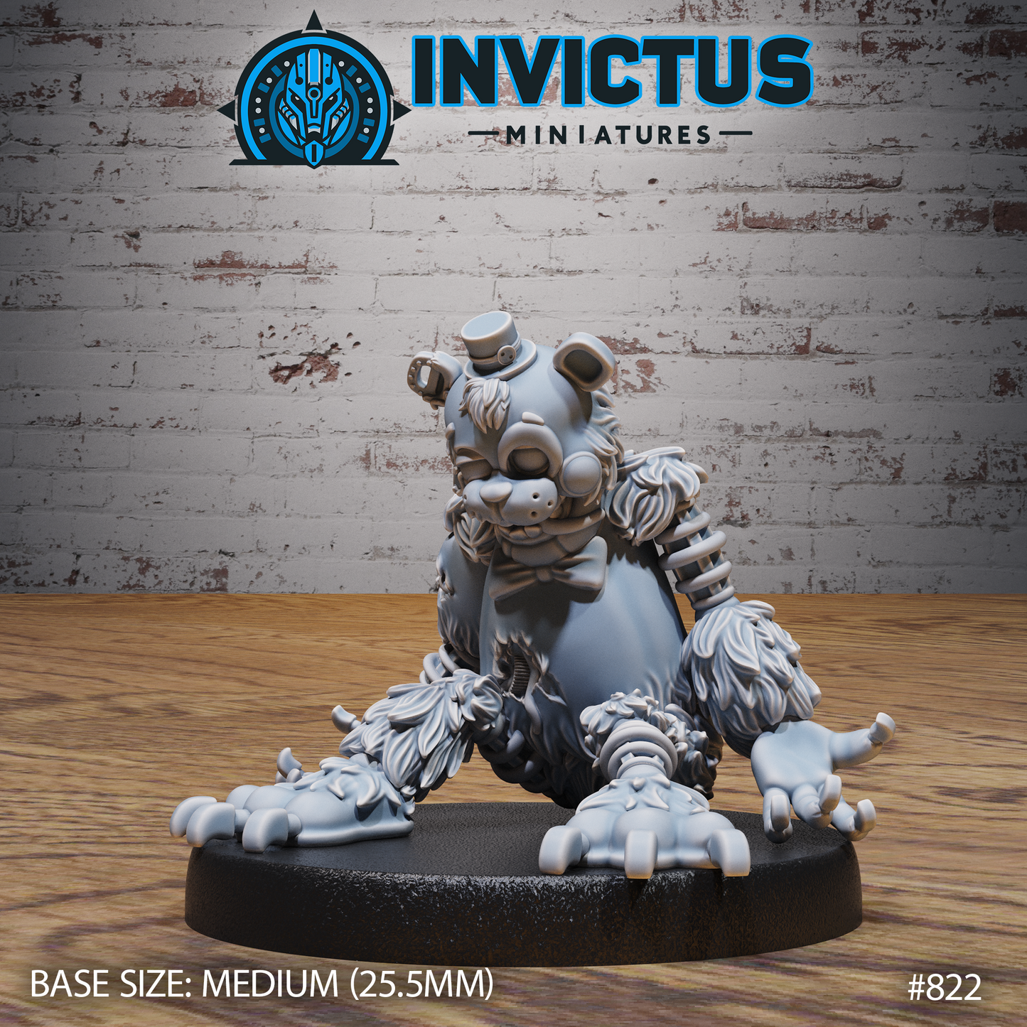 Scary Bear (3 Variants Available) - Invictus Miniatures