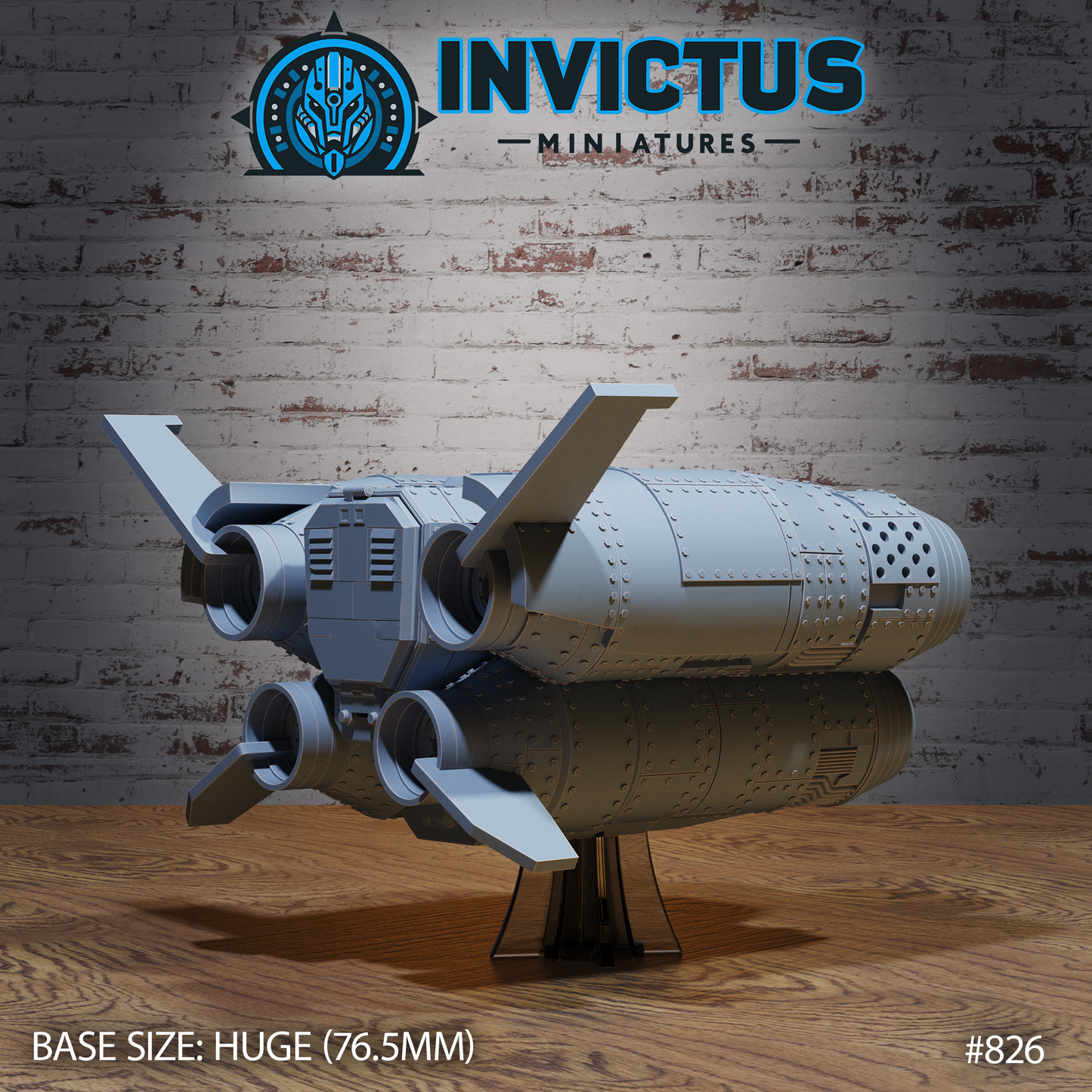 Tetra Tug (2 Variants Available) - Invictus Miniatures