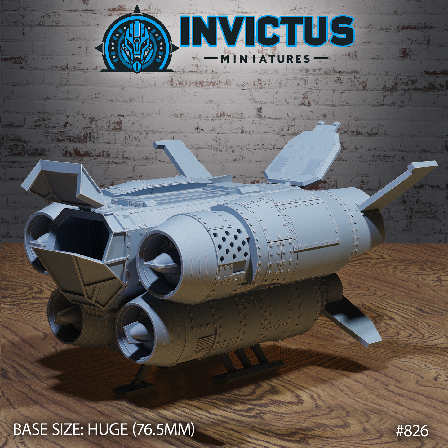 Tetra Tug (2 Variants Available) - Invictus Miniatures