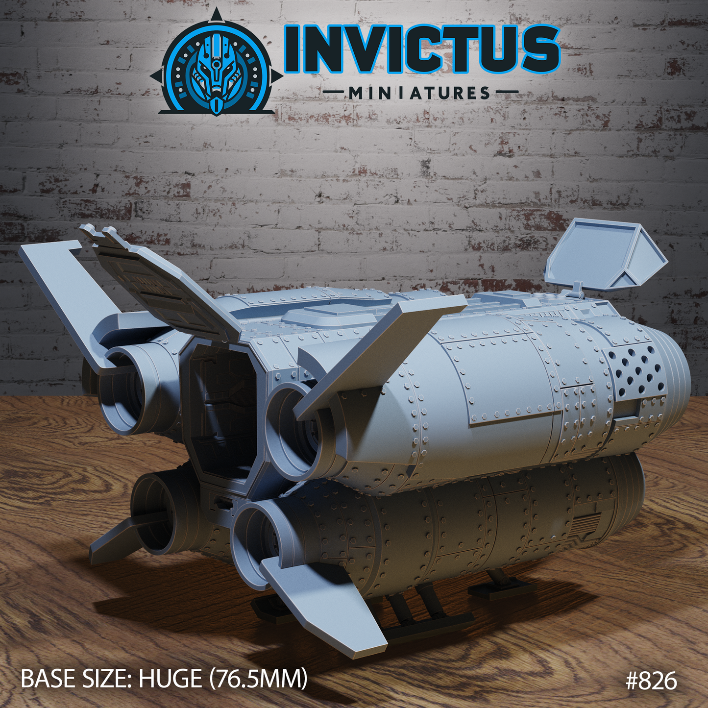 Tetra Tug (2 Variants Available) - Invictus Miniatures