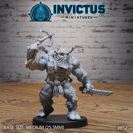 Greensteel Squad, Sneaks (3 Variants Available) - Invictus Miniatures