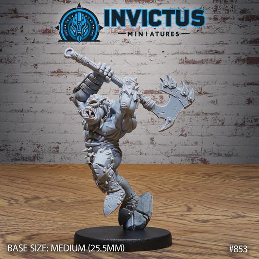 Greensteel Squad, Bashers (4 Variants Available) - Invictus Miniatures