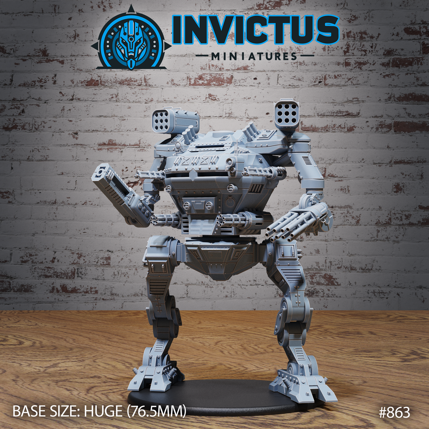 Bipedal Infiltrator (3 Variants Available) - Invictus Miniatures
