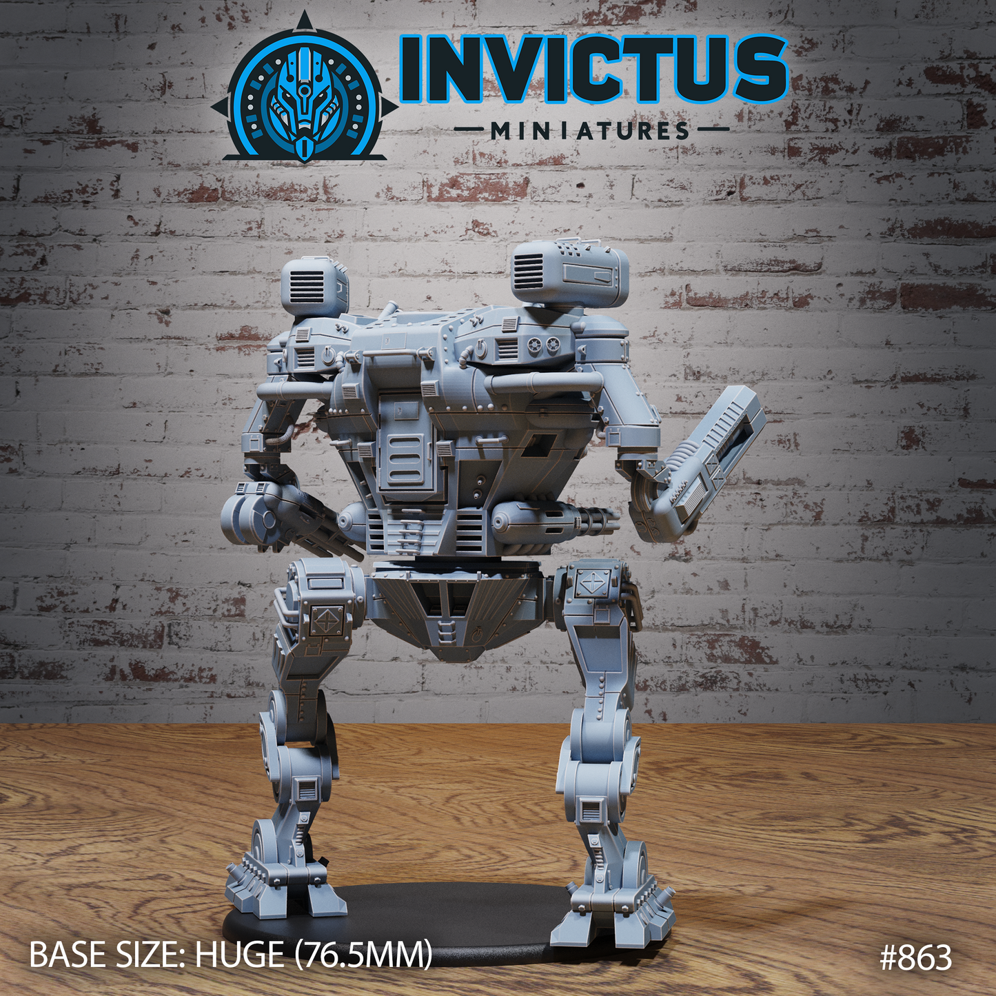 Bipedal Infiltrator (3 Variants Available) - Invictus Miniatures