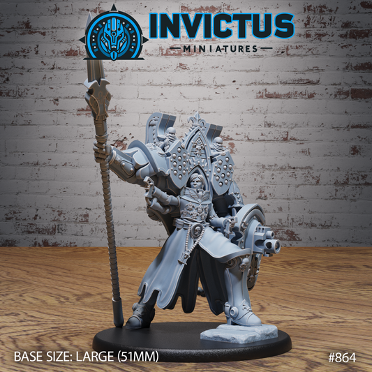 Lady Inquisitor, Spears (3 Variants Available) - Invictus Miniatures