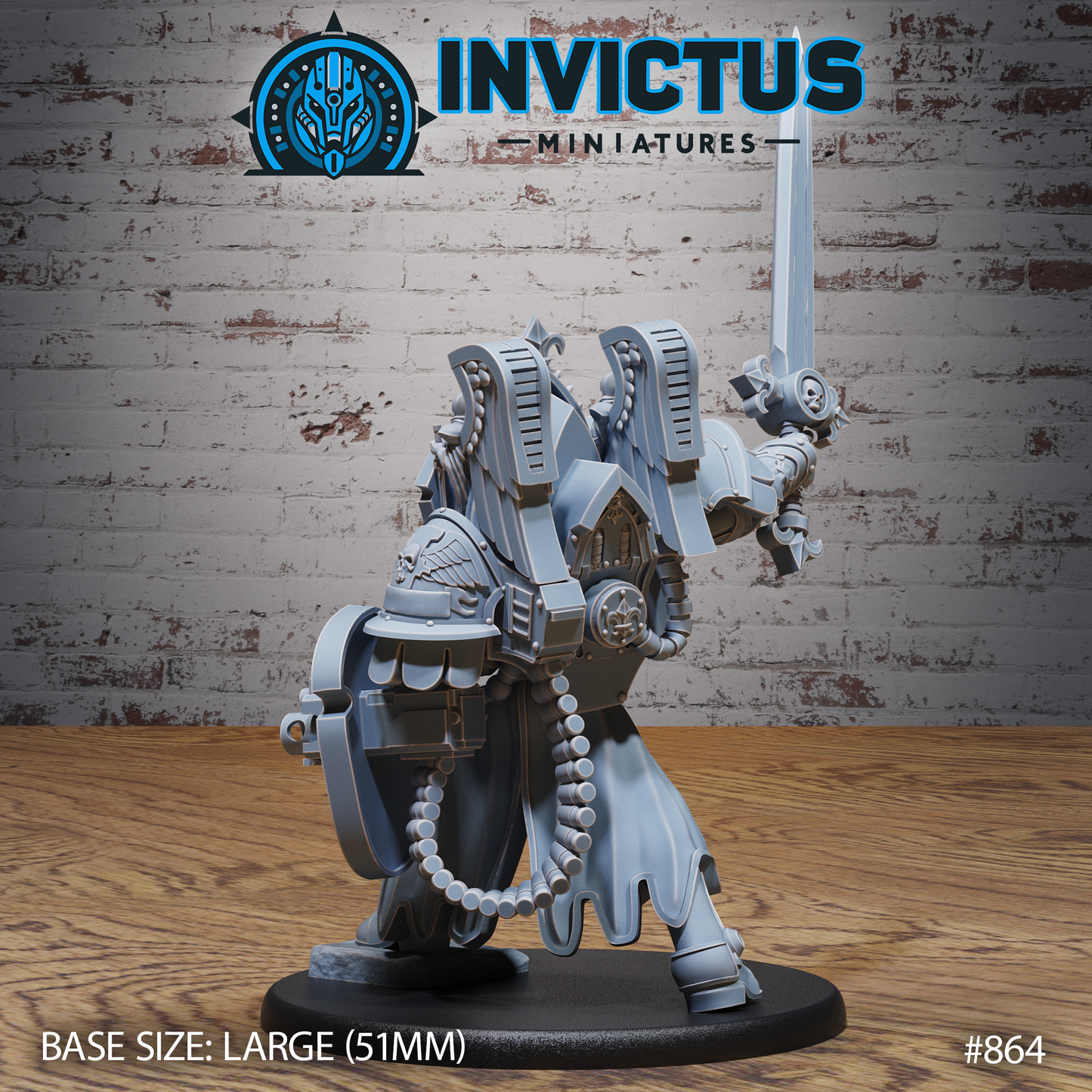 Lady Inquisitor, Swords (3 Variants Available) - Invictus Miniatures