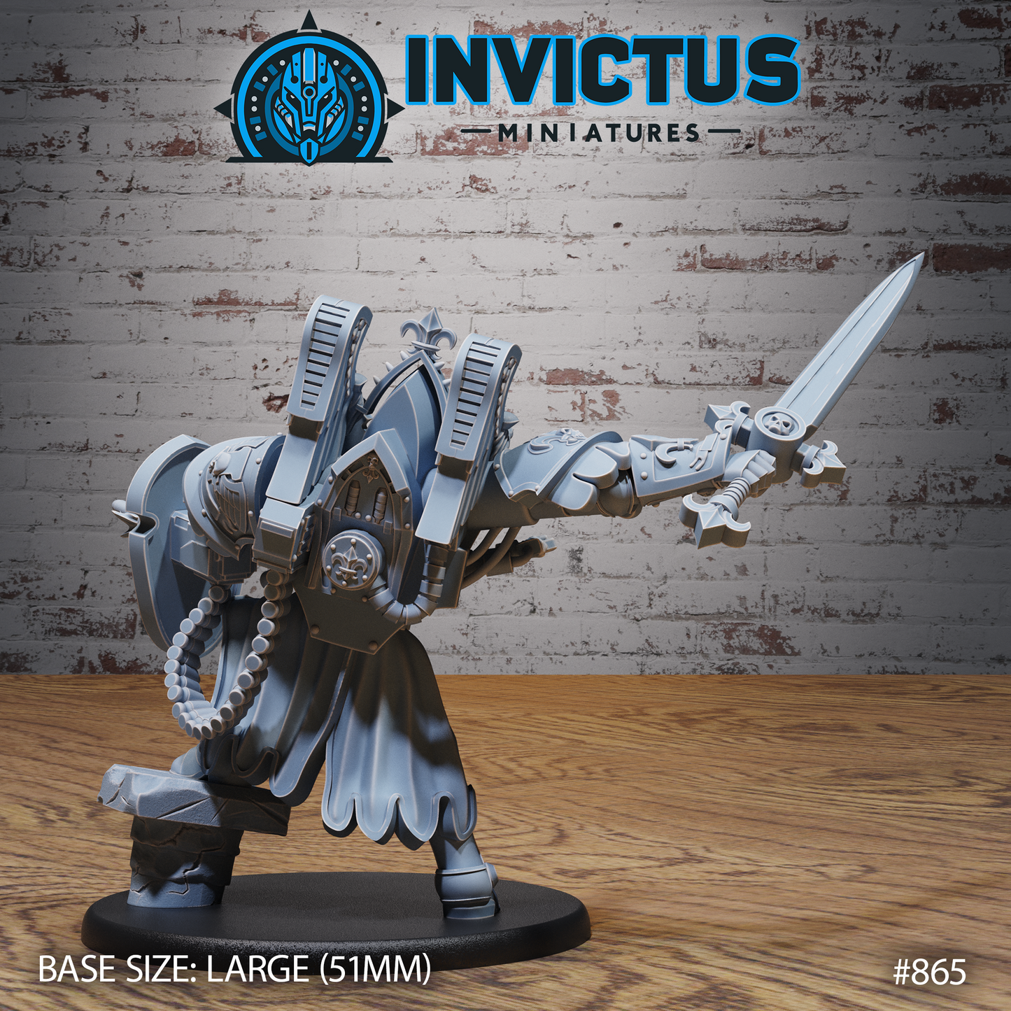 Lady Inquisitor, Swords (3 Variants Available) - Invictus Miniatures