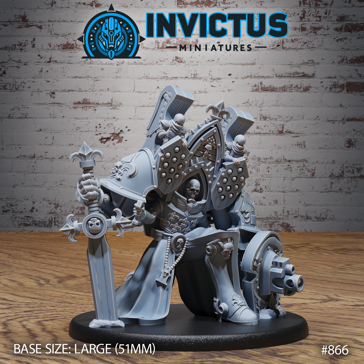 Lady Inquisitor, Swords (3 Variants Available) - Invictus Miniatures