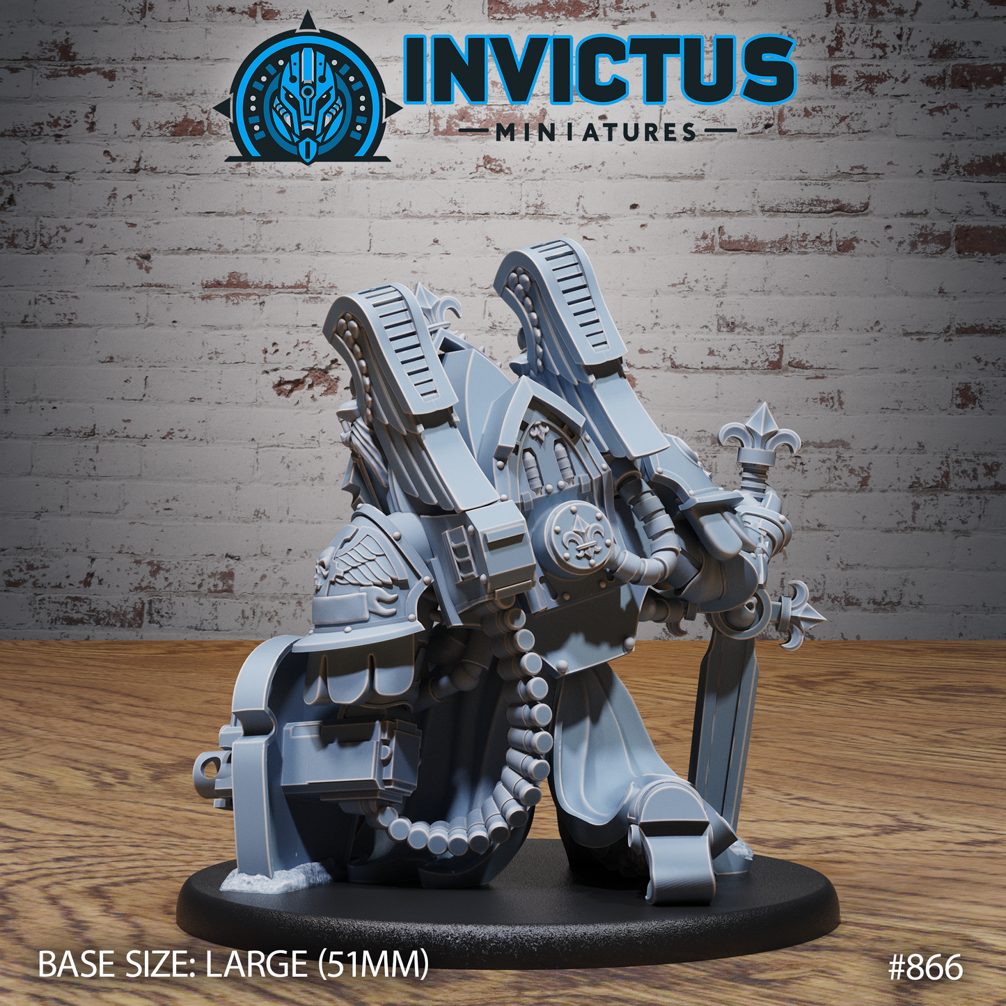 Lady Inquisitor, Swords (3 Variants Available) - Invictus Miniatures