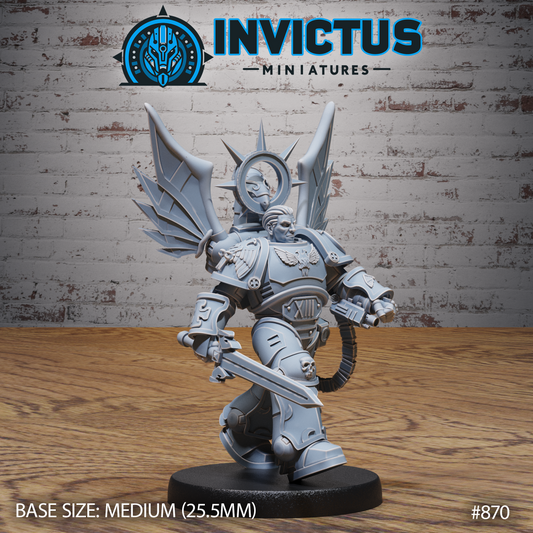 Veteran Inquisitor, Heads (3 Variants Available) - Invictus Miniatures