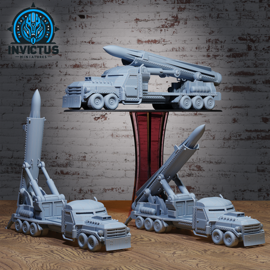 Missile Truck (3 Variants Available) - Invictus Miniatures