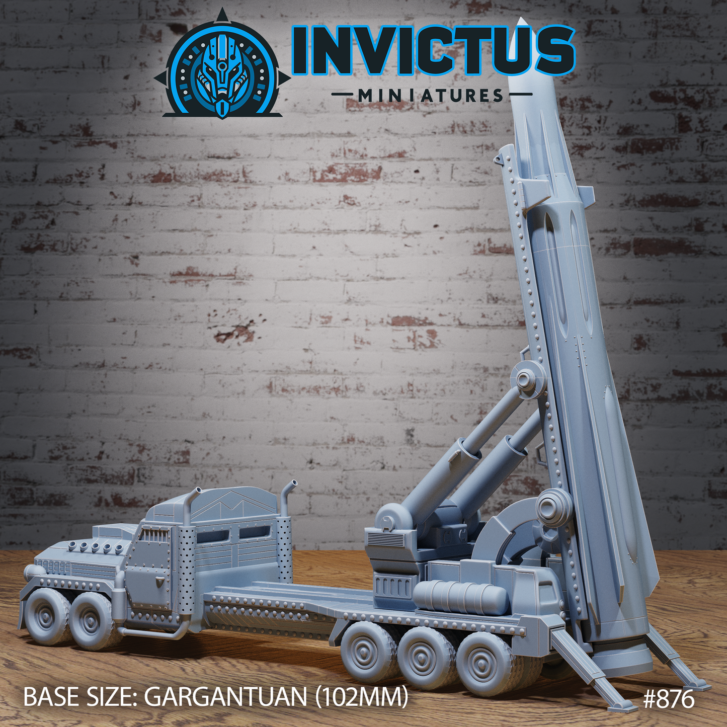 Missile Truck (3 Variants Available) - Invictus Miniatures