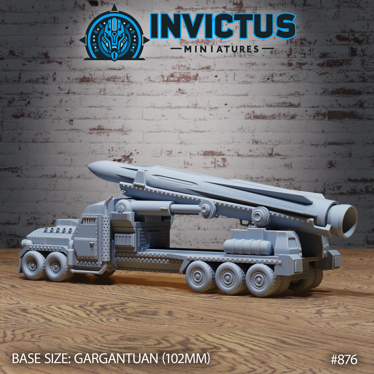 Missile Truck (3 Variants Available) - Invictus Miniatures