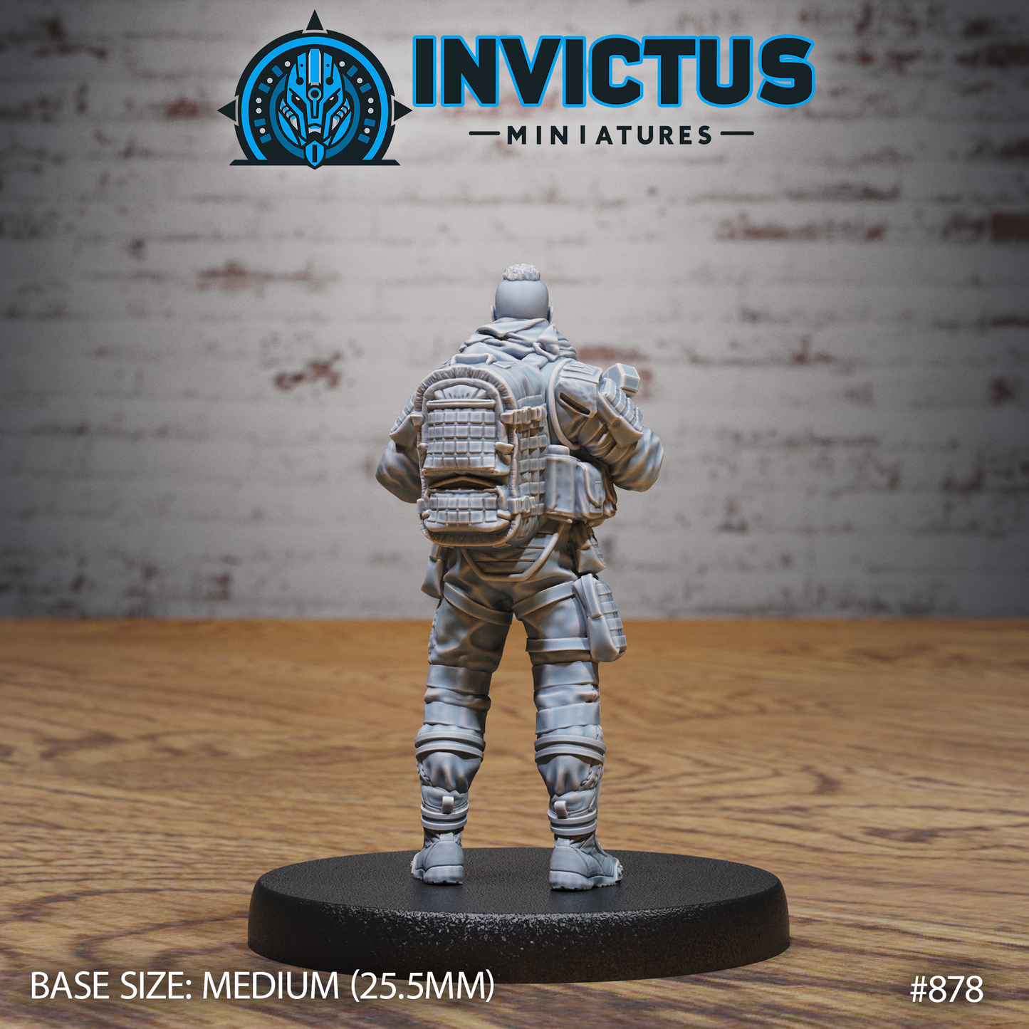 Veteran Soldier (4 Variants Available) - Invictus Miniatures