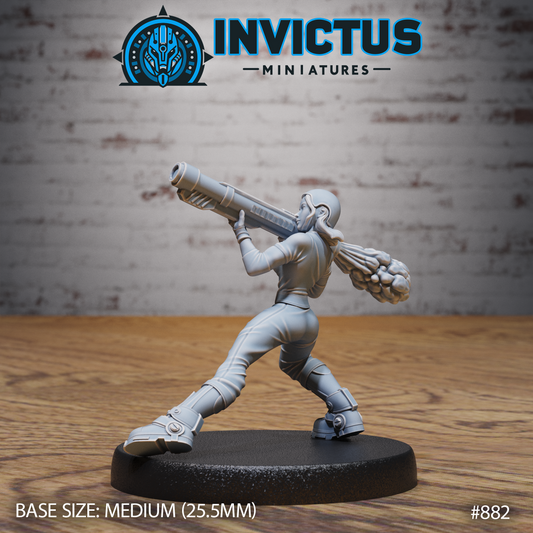Girl Squad (5 Variants Available) - Invictus Miniatures