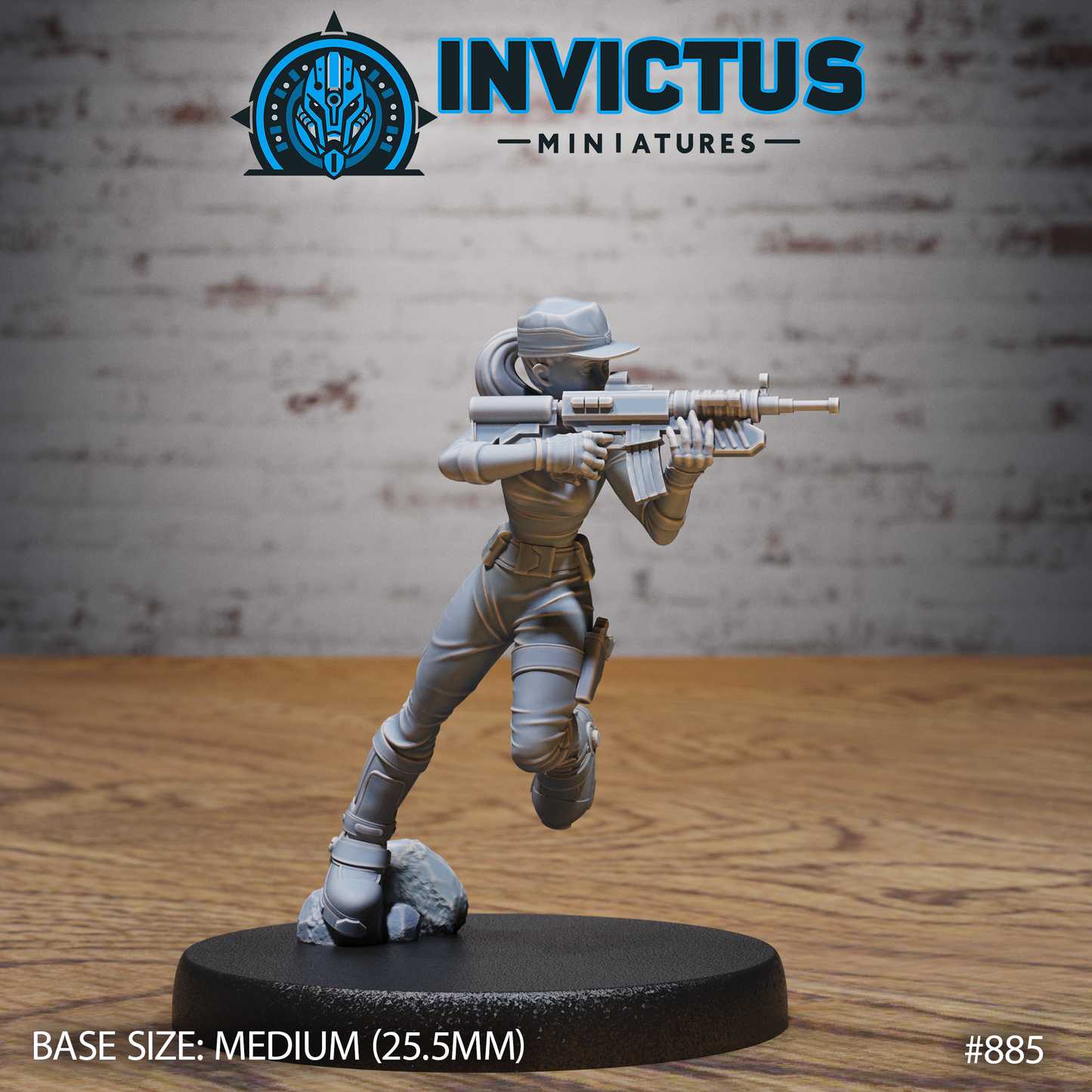 Girl Squad (5 Variants Available) - Invictus Miniatures