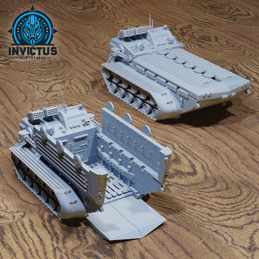 Amphibious Assault Craft (2 Variants Available) - Invictus Miniatures