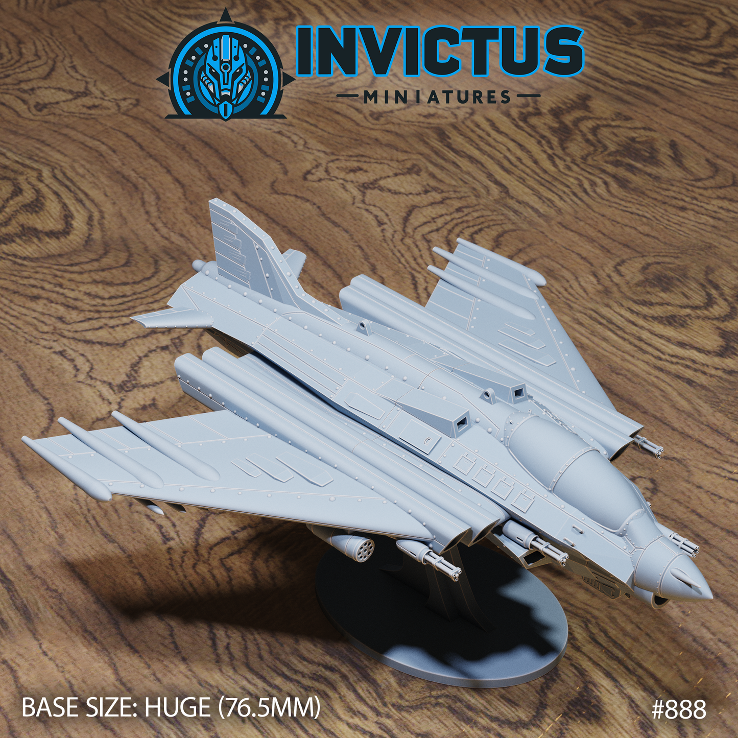 Wing Fighter (2 Variants Available) - Invictus Miniatures