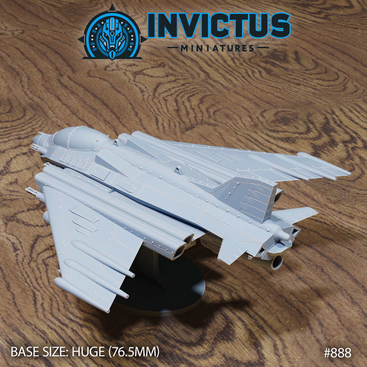 Wing Fighter (2 Variants Available) - Invictus Miniatures