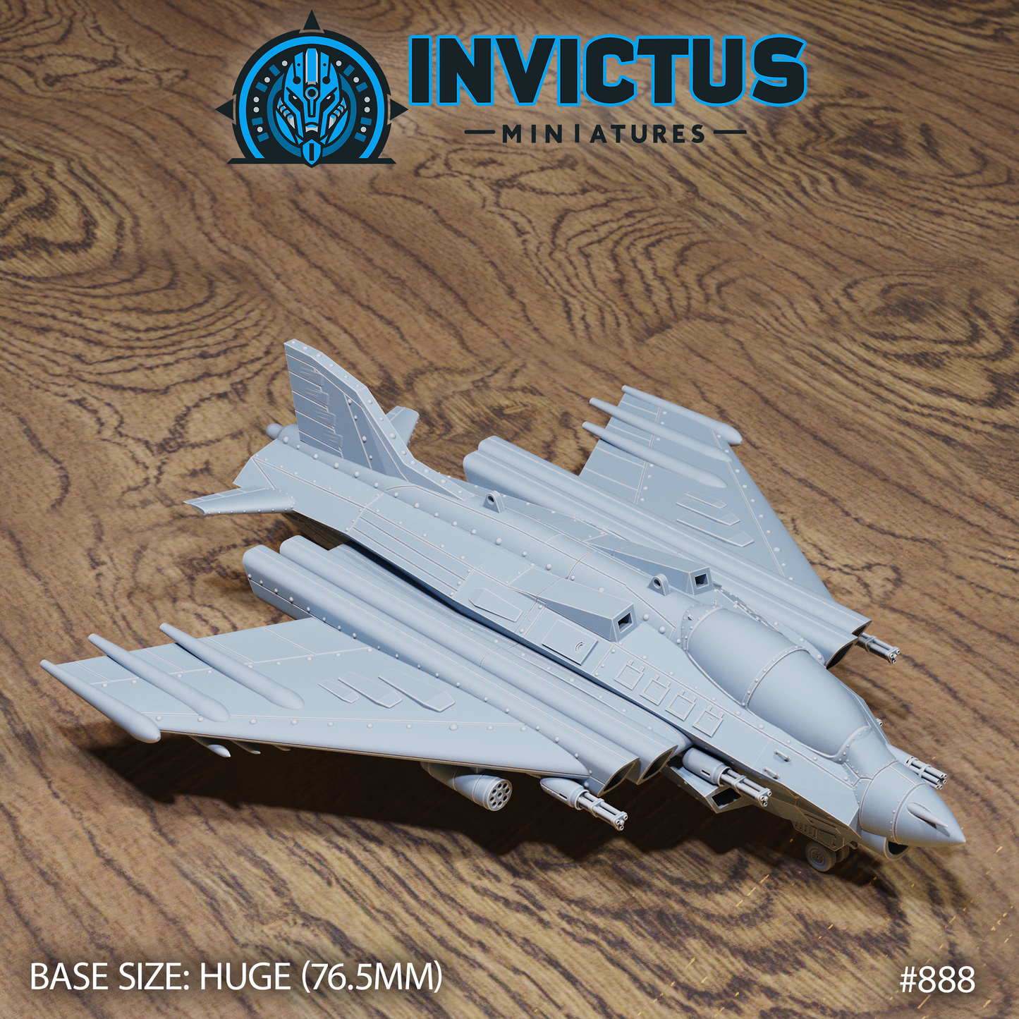 Wing Fighter (2 Variants Available) - Invictus Miniatures