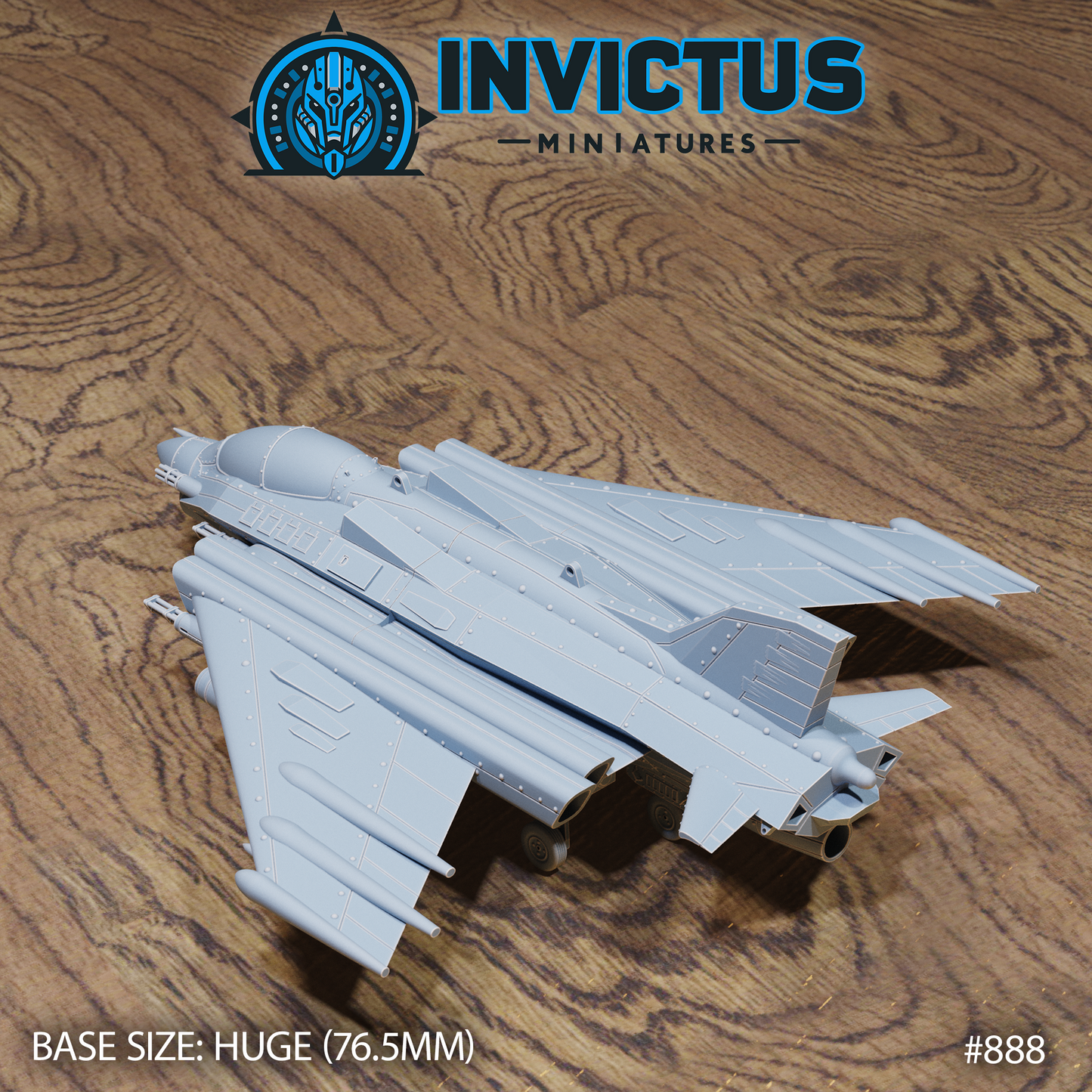 Wing Fighter (2 Variants Available) - Invictus Miniatures