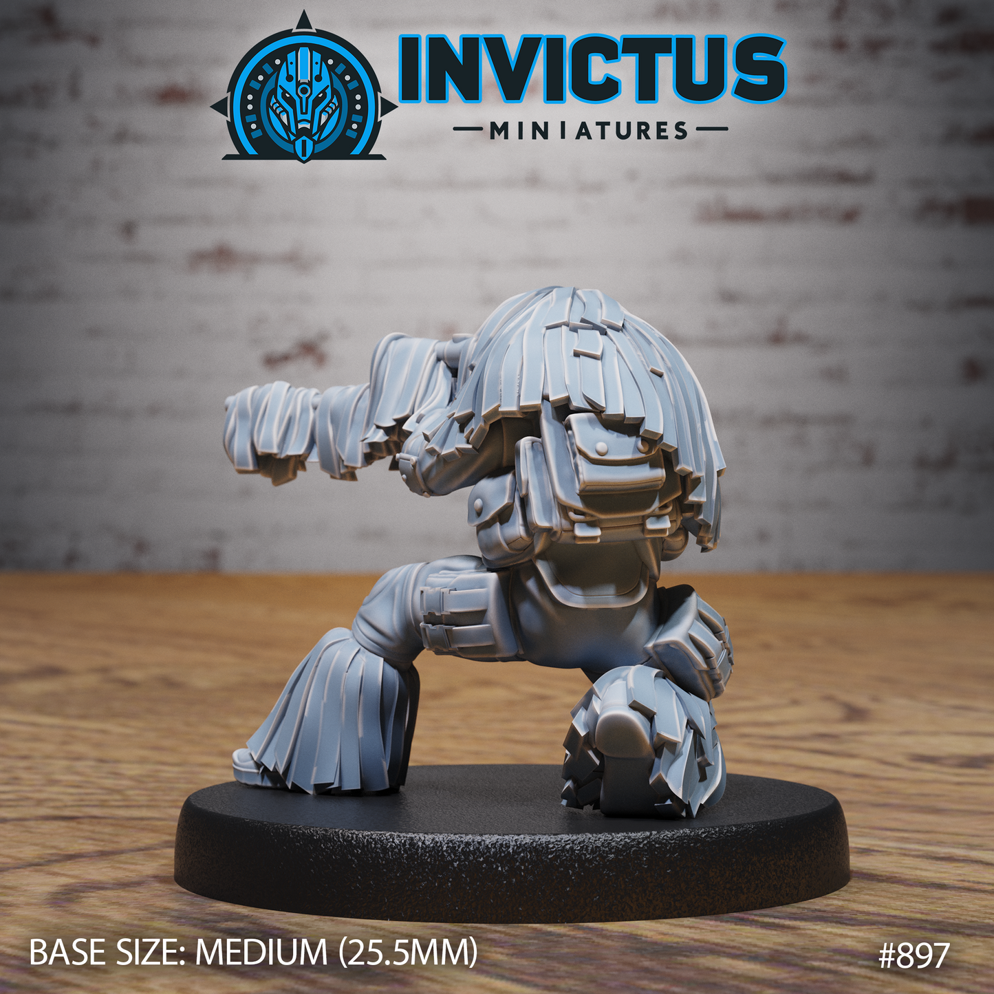 Iron Wolves, Set 3 (4 Variants Available) - Invictus Miniatures
