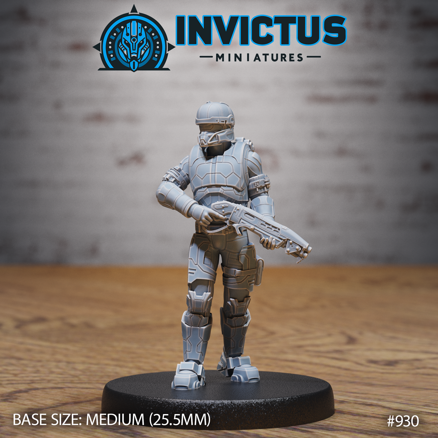 Recon Rider (3 Variants Available) - Invictus Miniatures