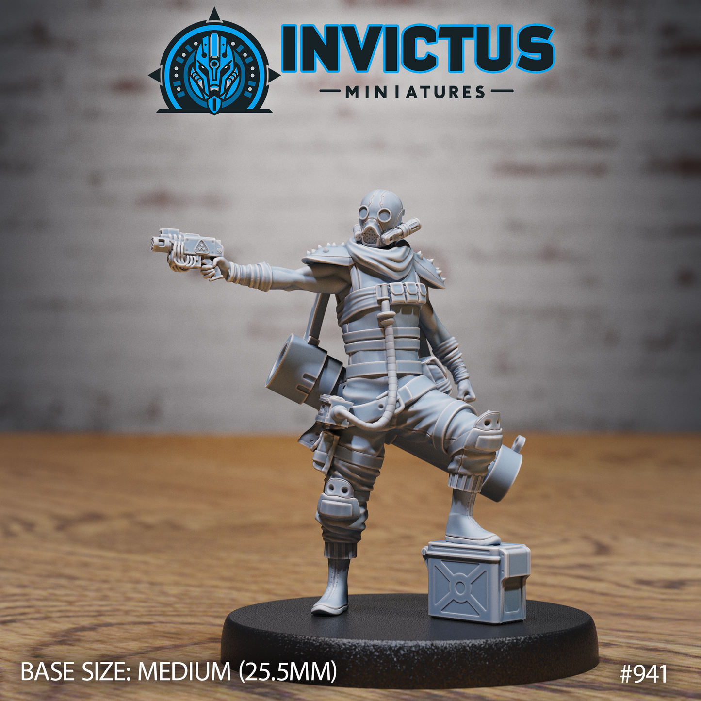 Crimson Squad, Set 1 (4 Variants Available) - Invictus Miniatures