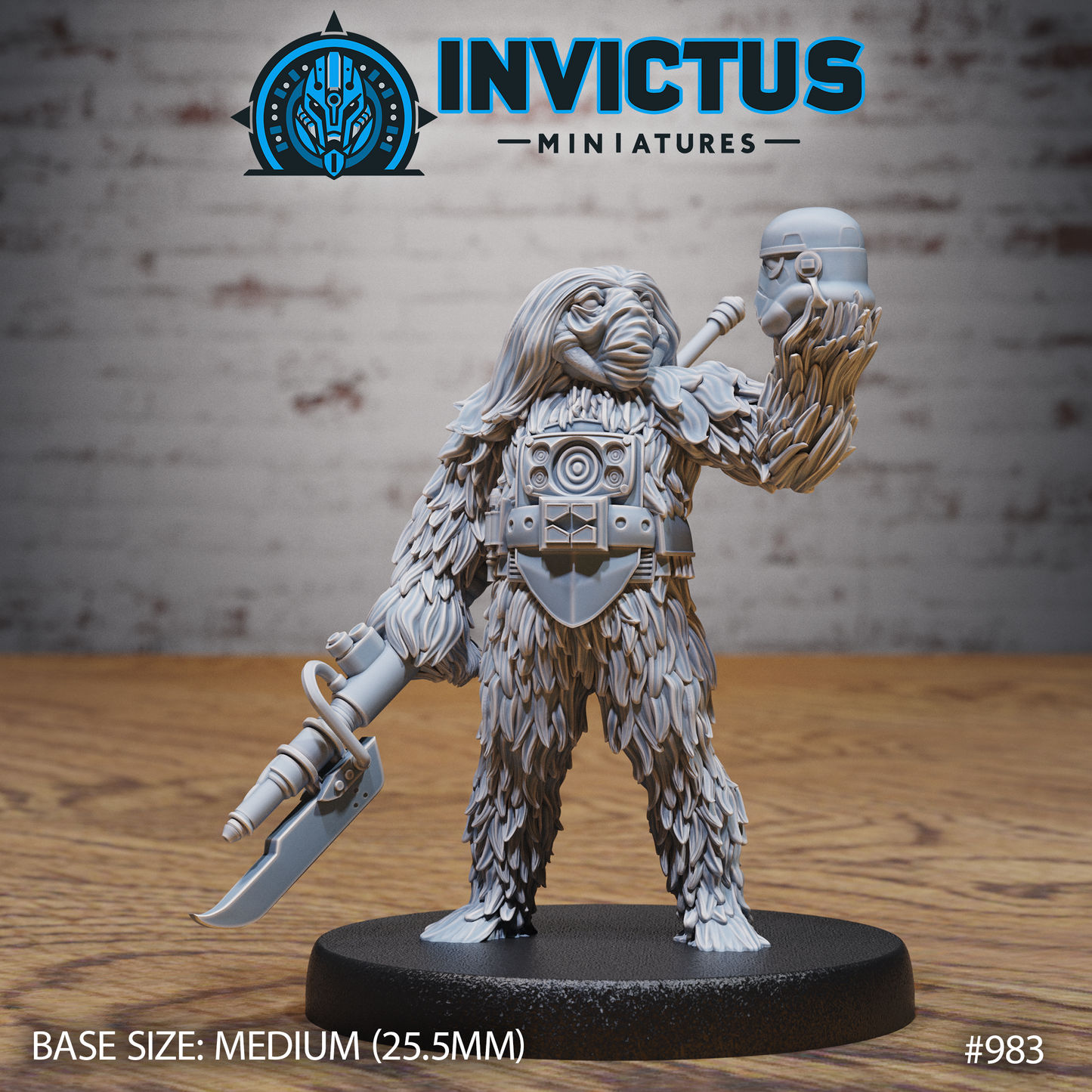 Furry Agent (3 Variants Available) - Invictus Miniatures