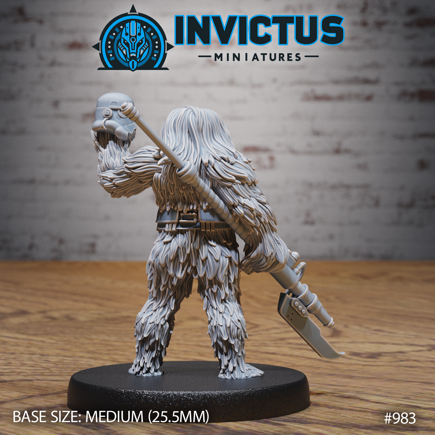 Furry Agent (3 Variants Available) - Invictus Miniatures