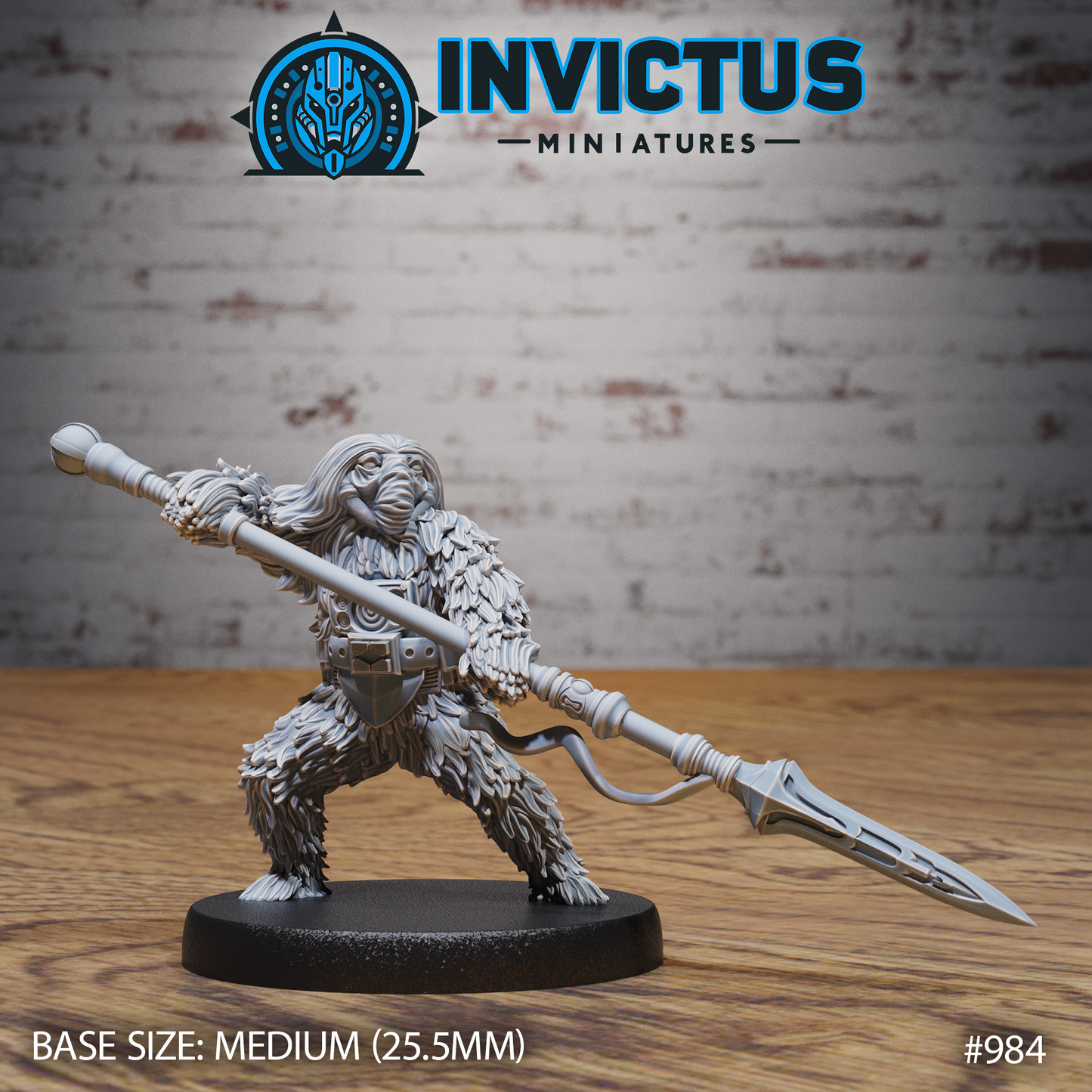 Furry Agent (3 Variants Available) - Invictus Miniatures