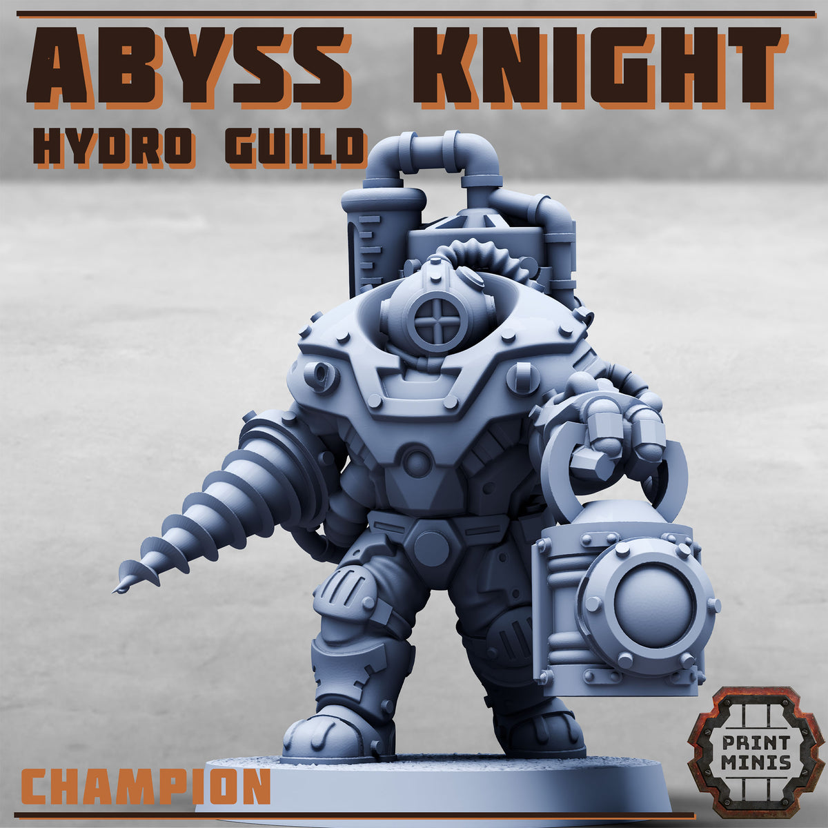 Hydro Guild Heroes (2 Variants Available) - Print Minis