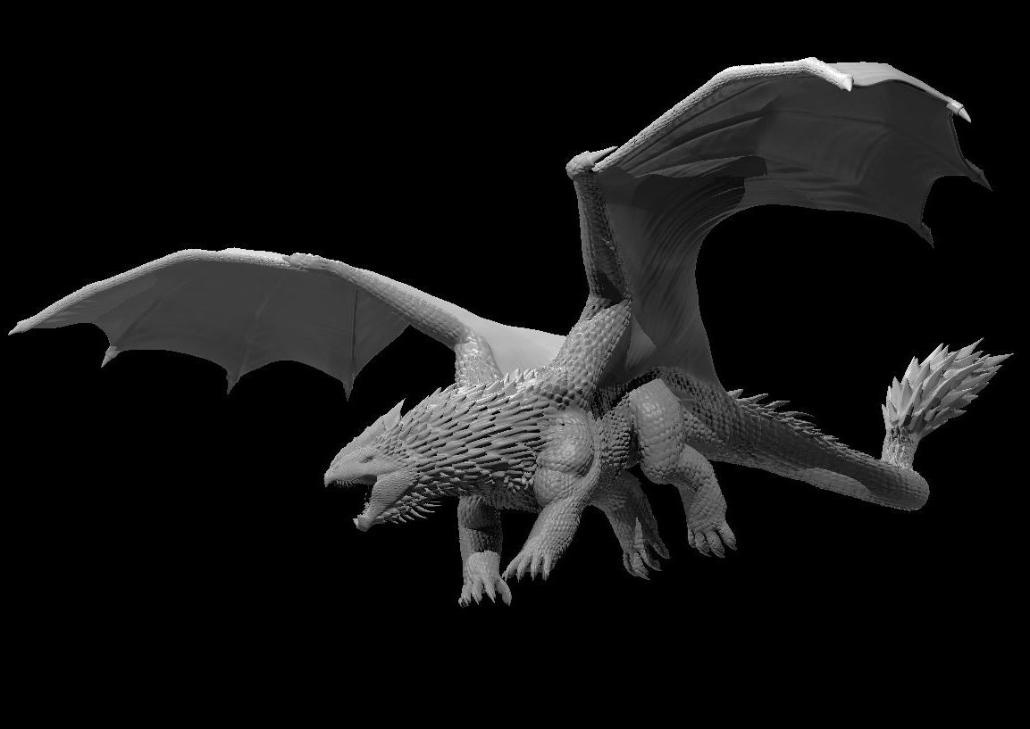 White Dragon, Updated (4 Variants Available) - MZ4250
