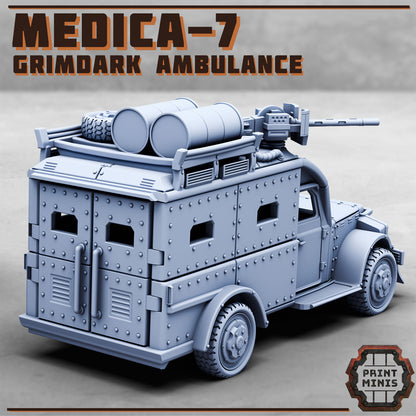 Medica-7, Grimdark Ambulance - Print Minis