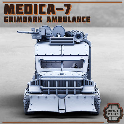Medica-7, Grimdark Ambulance - Print Minis